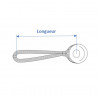 Loop Dyneema sur Anneau Friction Wichard ou Antal
