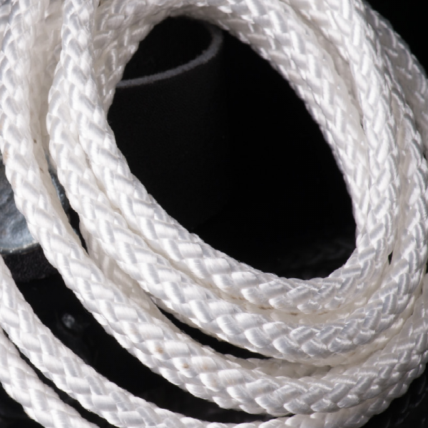 Tresse 966 polyester coloris blanc
